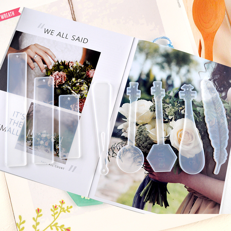 DIY UV แม่พิมพ์ซิลิโคนบุ๊คมาร์ - Tray Mold Rectangle บทวิจารณ์และราคา