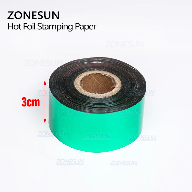 ฟอยล์ปั๊มร้อน ZONESUN ขนาด 3 ซ - Resin Art Logo บทวิจารณ์และราคา