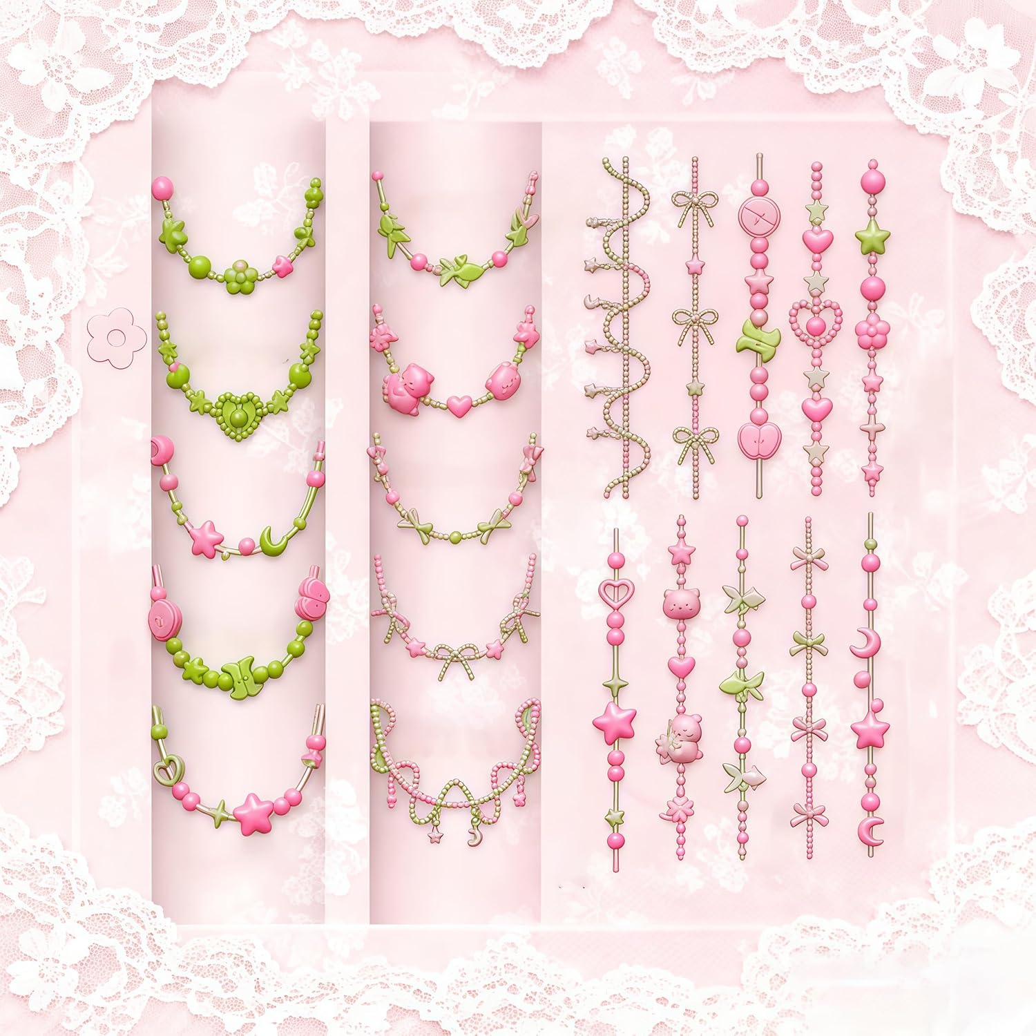 แม่พิมพ์ซิลิโคนสำหรับทำสร้อยลู - Resin Art Template บทวิจารณ์และราคา
