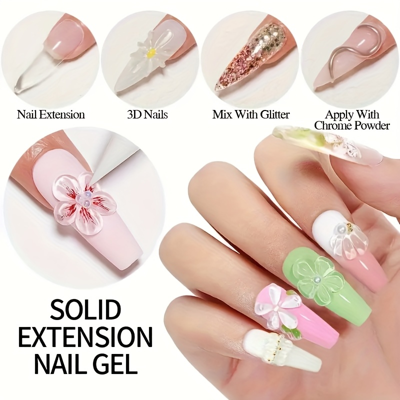 เจลต่อเล็บใส 100 กรัม ไม่เหนีย - Resin Art Gel บทวิจารณ์และราคา