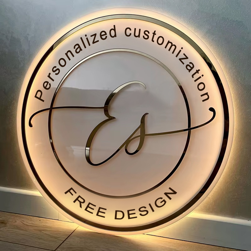 อะคริลิคที่กําหนดเองธุรกิจโลโก - Resin Art Logo บทวิจารณ์และราคา