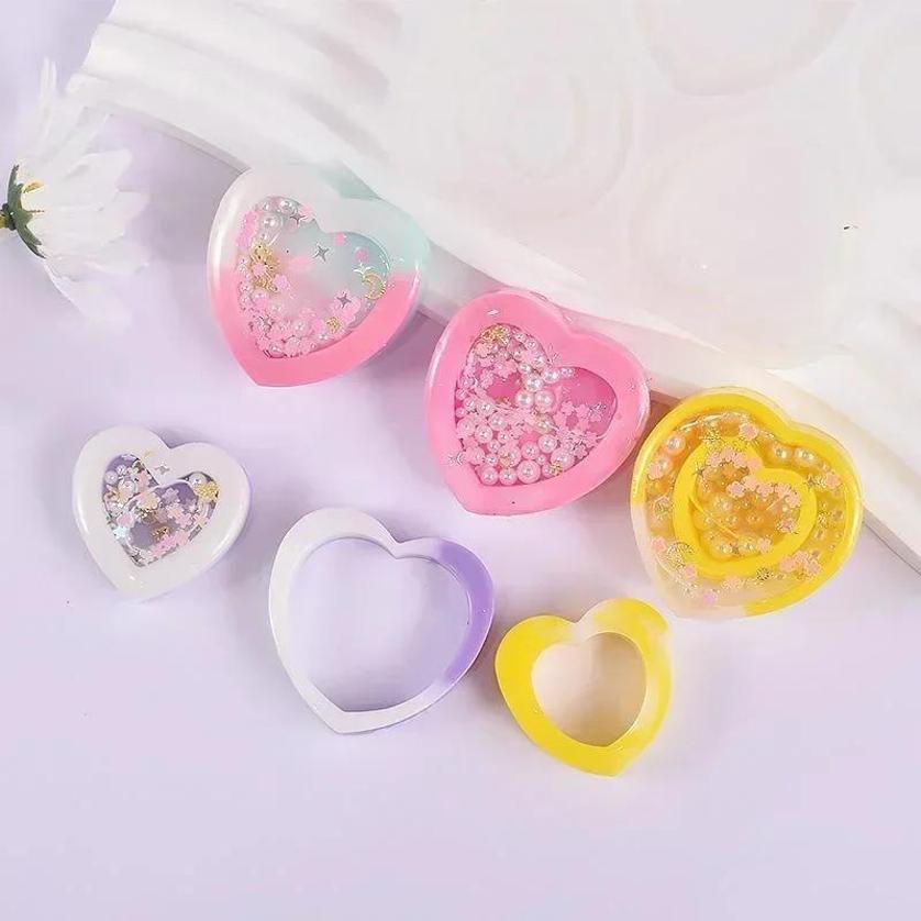 เรซิ่น Shaker แม่พิมพ์ซิลิโคน  - Resin Art Heart บทวิจารณ์และราคา