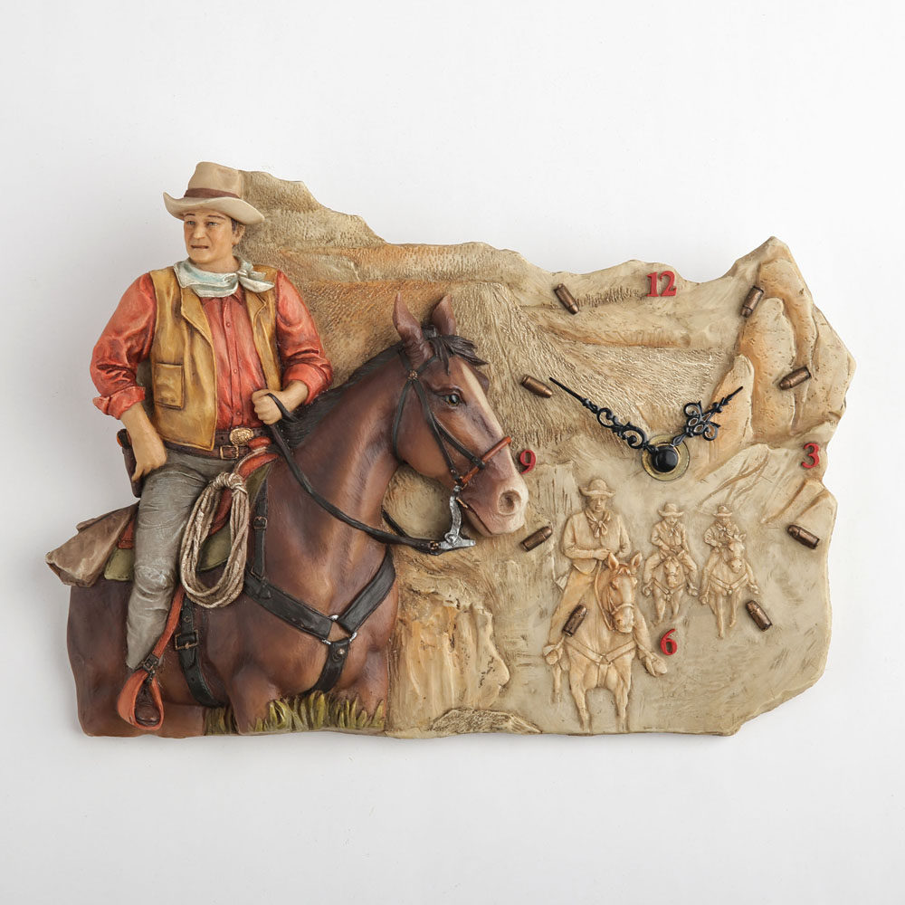 นาฬิกาแขวนผนังลายม้าคาวบอยสไตล - Resin Art Wall Clock บทวิจารณ์และราคา