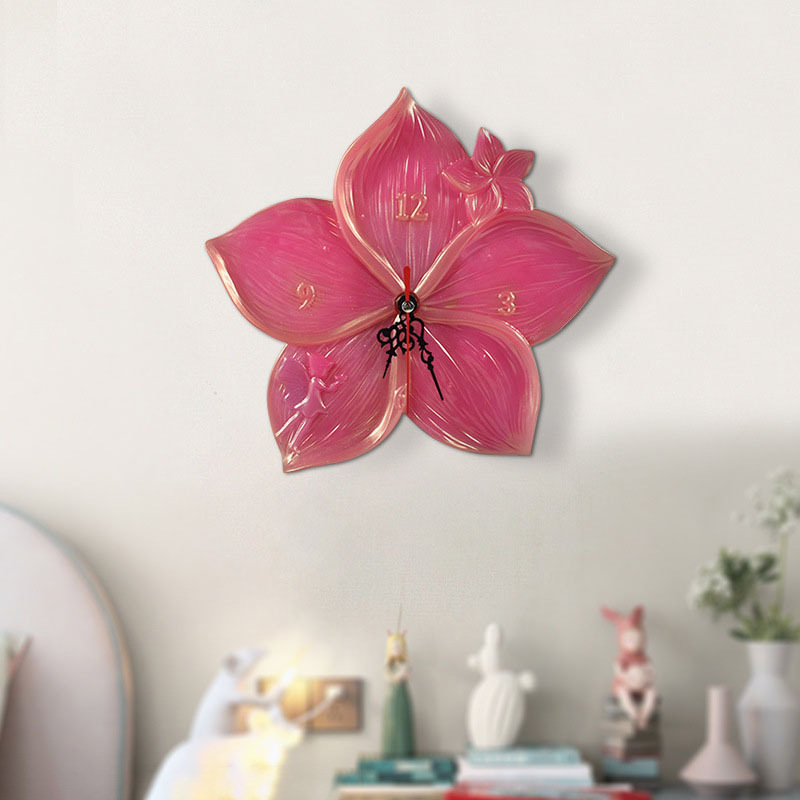 แผนที่โลก Lotus Leaf SAKURA นา - Resin Art Wall Clock บทวิจารณ์และราคา