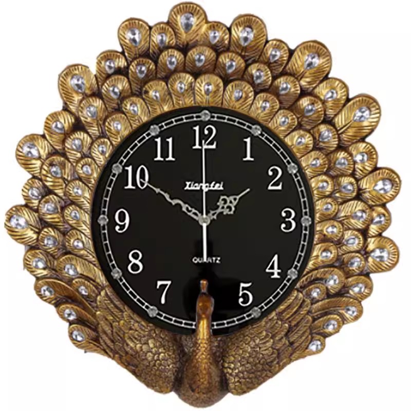 นาฬิกาแขวนผนังตกแต่งสไตล์วินเท - Resin Art Wall Clock บทวิจารณ์และราคา