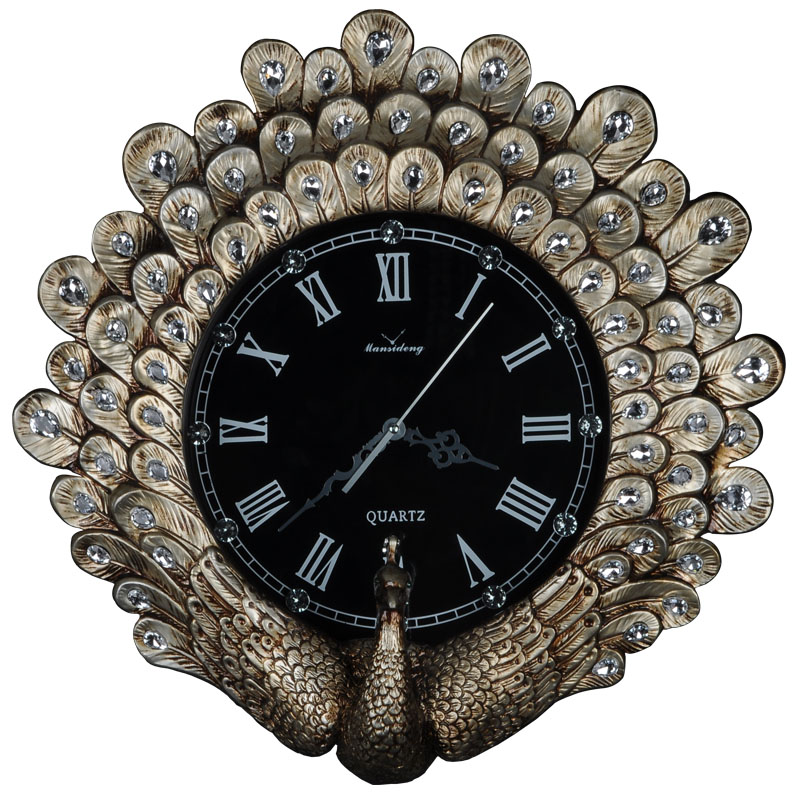 นาฬิกาแขวนผนังตกแต่งสไตล์วินเท - Resin Art Wall Clock บทวิจารณ์และราคา