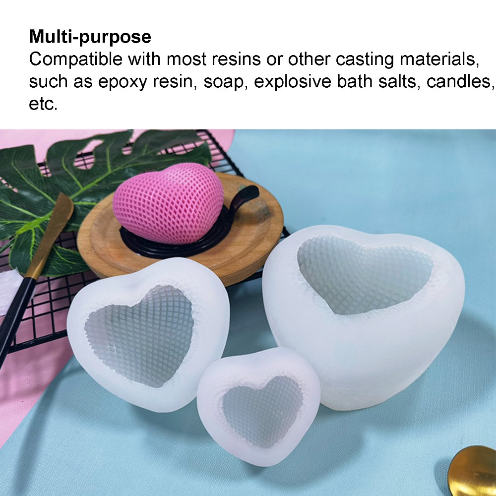 แม่พิมพ์หล่อเรซิ่น แม่พิมพ์ซิล - Resin Art Heart บทวิจารณ์และราคา