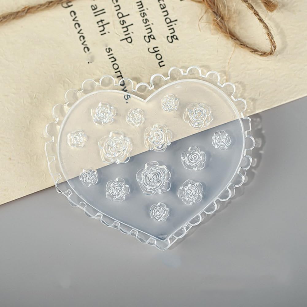 แม่พิมพ์เล็บลายดอกไม้ 3 มิติ ซ - Resin Art Template บทวิจารณ์และราคา