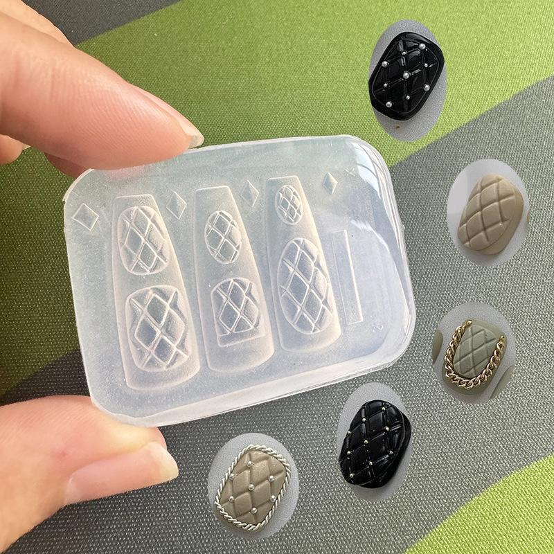 แม่พิมพ์ซิลิโคนสำหรับทำเล็บลาย - Resin Art Template บทวิจารณ์และราคา