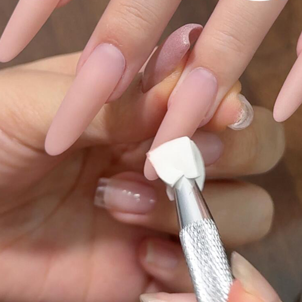 ยาทาเล็บเจลสีชมพูพีชแบบด้าน 1  - Resin Art Gel บทวิจารณ์และราคา