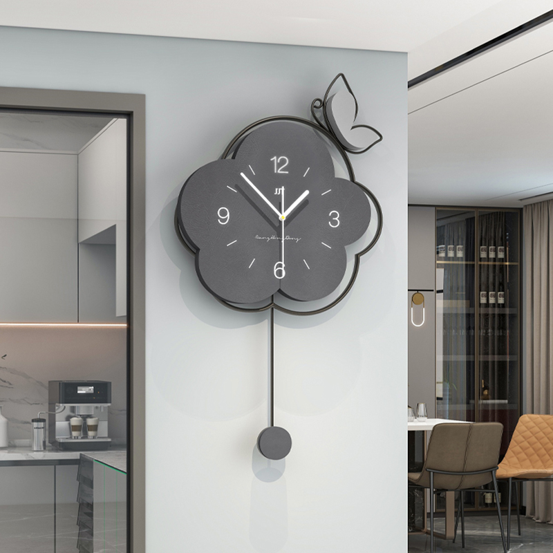 นาฬิกาแขวนผนังดีไซน์แฟชั่นสำหร - Resin Art Wall Clock บทวิจารณ์และราคา