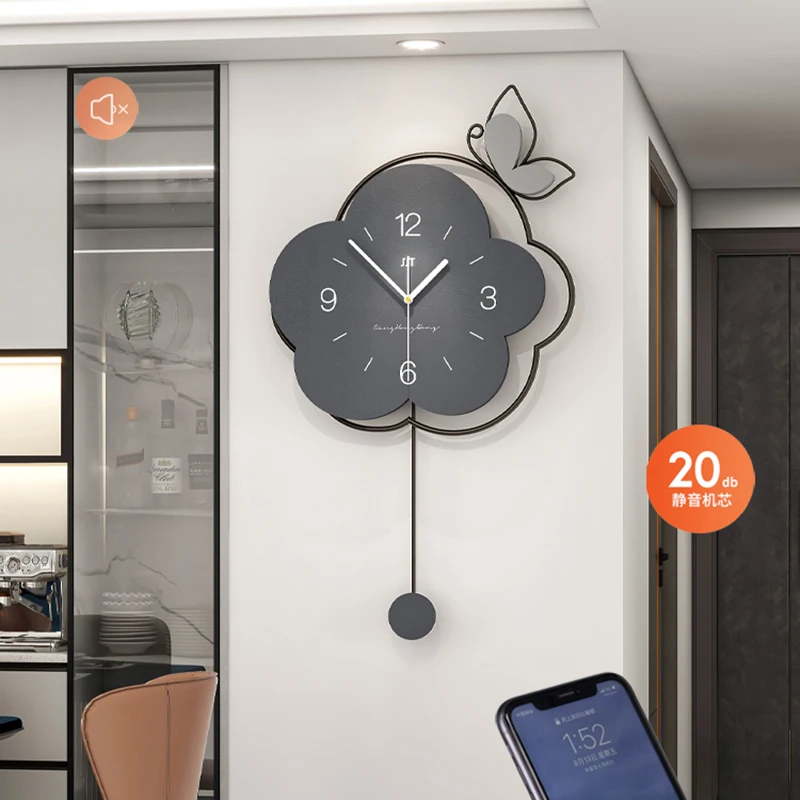 นาฬิกาแขวนผนังดีไซน์แฟชั่นสำหร - Resin Art Wall Clock บทวิจารณ์และราคา