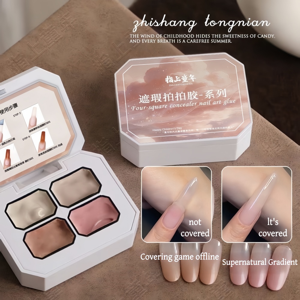 เจลเพ้นท์เล็บ 4 สีไล่เฉดสีชมพู - Resin Art Gel บทวิจารณ์และราคา