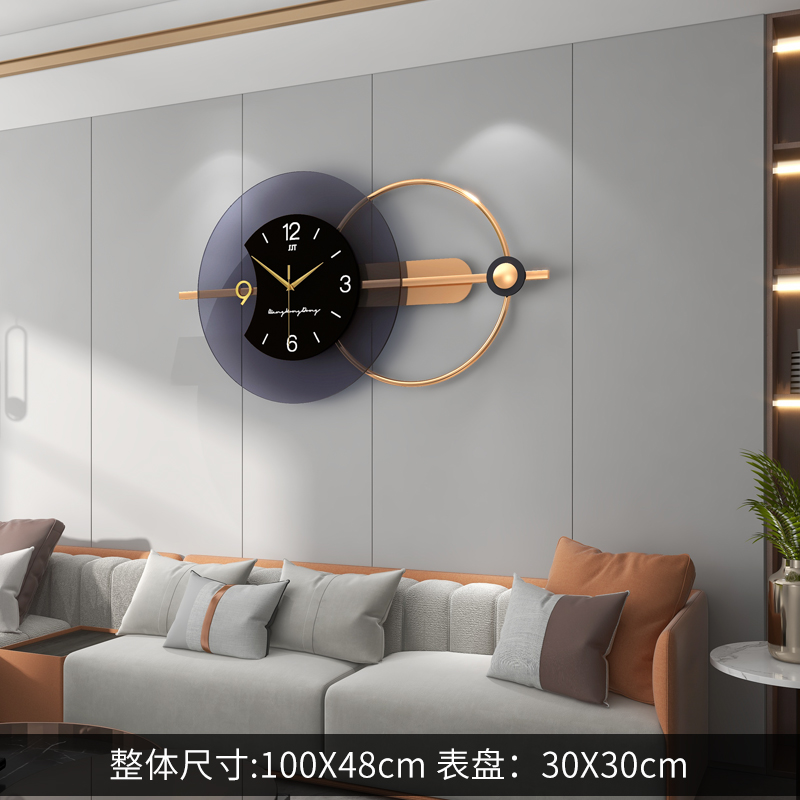 นาฬิกาแขวนผนังโลหะทันสมัย เฟอร - Resin Art Wall Clock บทวิจารณ์และราคา