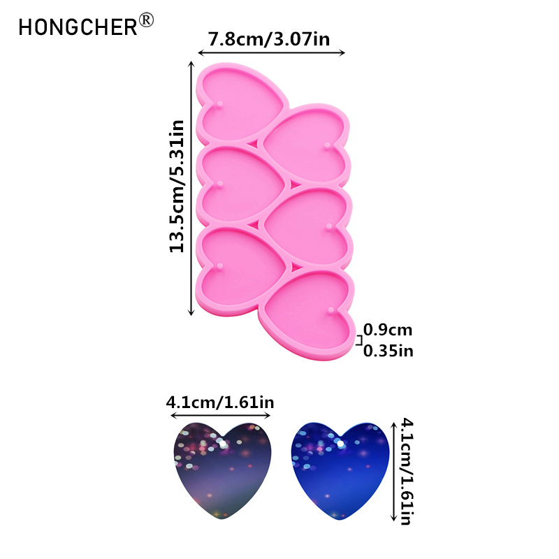 แม่พิมพ์ซิลิโคนเรซิ่นอีพ็อกซี่ - Resin Art Heart บทวิจารณ์และราคา